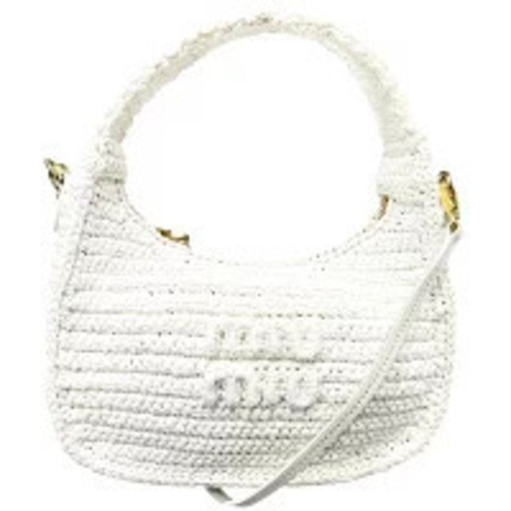 Miu Miu Wonder Hobo Bag Handbag Raffia White Summer MK